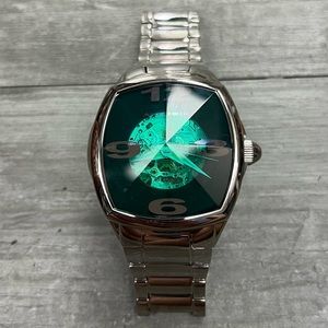 Android AD 505 Automatic Green Crystal 21 Jewel Watch